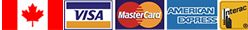 We sell only in Canada and accept payment for Lithionics lithium-ion batteries and related products by Visa, MasterCrad, American Express, Interac and Cash